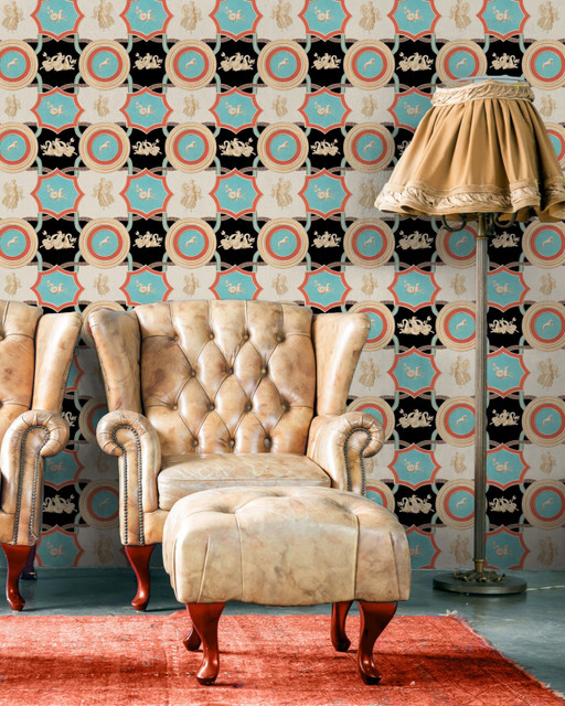 Mind The Gap Wallpaper APODYTERIUM Taupe (WP20195) | WP20195 | PREMIUM DESIGNER WALLPAPER COLLECTION | 3 rolls x 20.5 x 118.1 in | 0.52m / 20.5in | 3m / 118in | 4.65mp | 52cm / 20.5in | Anthracite, Blue, Red, Taupe | Non-woven | Paste the wall | 3-rolls in a box | Fabric Carolina | https://www.fabriccarolina.com/