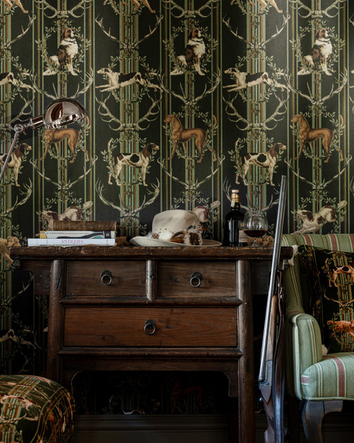 Mind The Gap Wallpaper MOUNTAIN DOGS Peat Black Wallpaper (WP20673) | WP20673 | TYROL APRES-SKI HOME COLLECTION | 3 rolls x 20.5 x 118.1 in | 0.52m / 20.5in | 3m / 118in | 4.65mp | 105cm / 41.3in | Black, Brown, Burnt Orange, Taupe | Textured Matte | Paste the wall | 3-rolls in a box | Fabric Carolina | https://www.fabriccarolina.com/