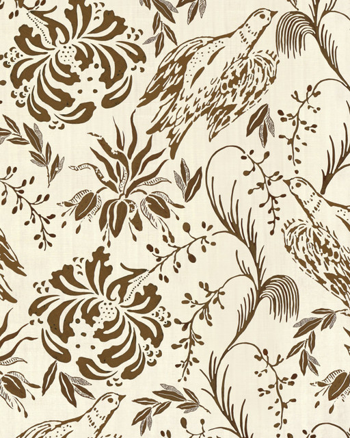 Mind The Gap Wallpaper FOLK EMBROIDERY Tobacco Wallpaper (WP30017) | WP30017 | TRANSYLVANIAN ROOTS | 1 roll x 20.5 x 393.7 in | 0.52m / 20.5in | 10m / 393.7in | 5.20mp | 70cm / 27.6in | Off White, Tobaco | Satin Matte | Paste the wall | 1-roll in a box | Fabric Carolina | https://www.fabriccarolina.com/
