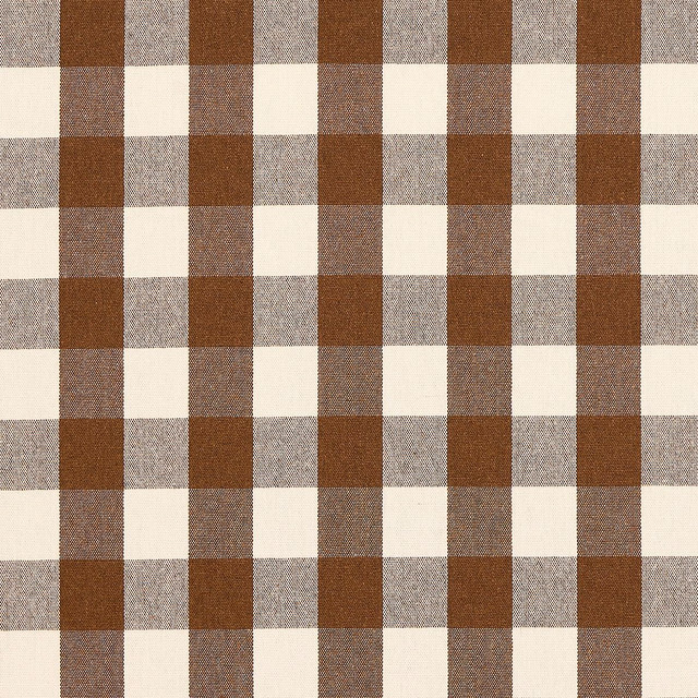 Dutton Buffalo Check Coffee 82942 by Schumacher Designer Fabric Luxe Lodge 27.5" - Swanky Fabrics - Dutton Buffalo Check Coffee 82942 by Schumacher Designer Fabric Luxe Lodge 27.5" - Swanky Fabrics -