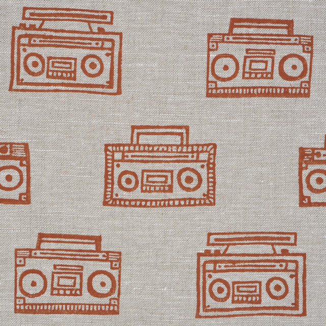 Ode Hand Block Crush 182451 by Schumacher Designer Fabric Hadiya Williams 13.5" - Swanky Fabrics -