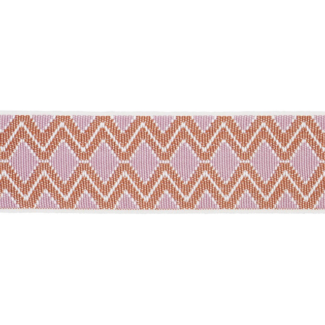 Pinula Tape Melba 84104 by Schumacher Designer Trim A Rum Fellow 2.62" - Swanky Fabrics -