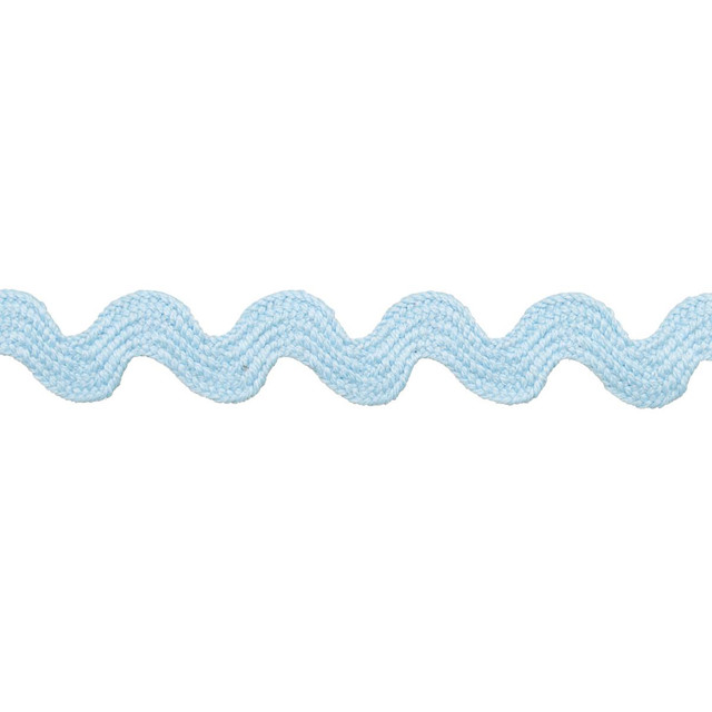 Ric Rac Tape Small Pale Blue 82707 by Schumacher Designer Trim New Old-Fashioned - Swanky Fabrics - Ric Rac Tape Small Pale Blue 82707 by Schumacher Designer Trim New Old-Fashioned - Swanky Fabrics -
