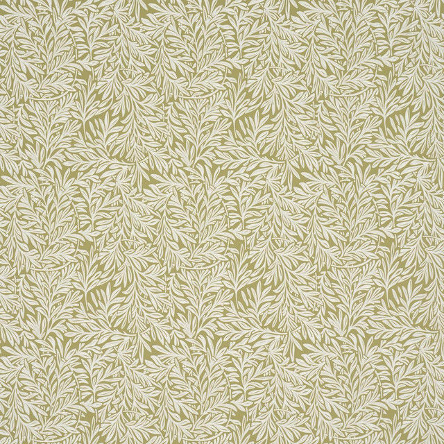Willow Leaf Moss 5004137 by Schumacher Designer Wallpaper Craft Revival 9.0" - Swanky Fabrics -