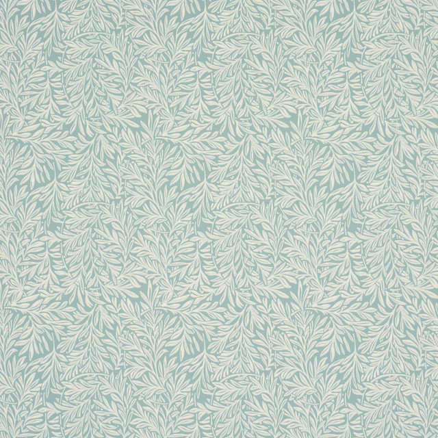 Willow Leaf Aqua 5004139 by Schumacher Designer Wallpaper Craft Revival 9.0" - Swanky Fabrics - Willow Leaf Aqua 5004139 by Schumacher Designer Wallpaper Craft Revival 9.0" - Swanky Fabrics -