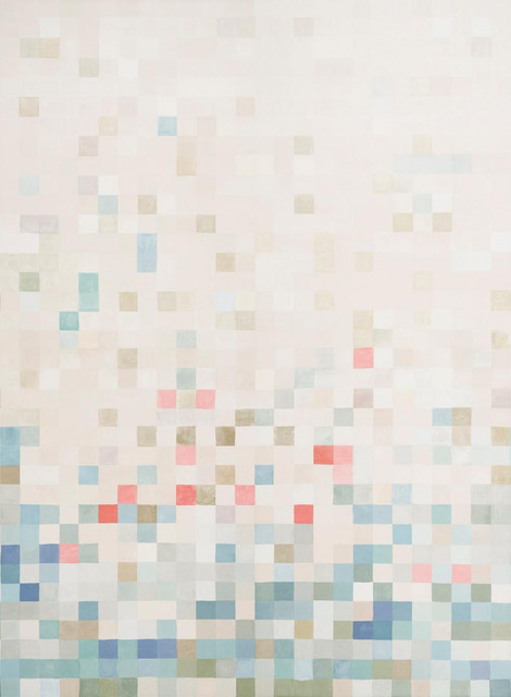 Madame De Pixel Multi 5015390 by Schumacher Designer Wallpaper Panels 108.0" - Swanky Fabrics -
