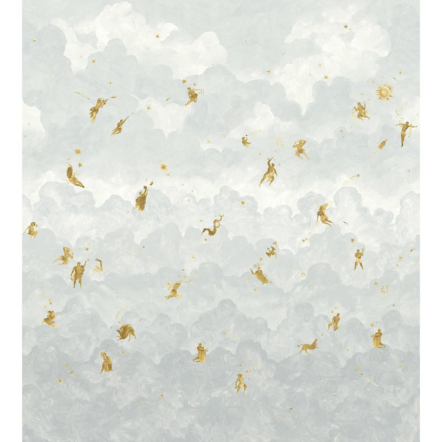 Ascendance 3 Air 5016031 by Schumacher Designer Wallpaper Backdrop X Xavier Donnelly 162.0" - Swanky Fabrics -