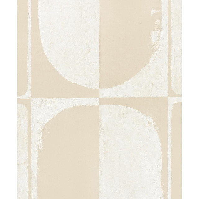 The Cloisters Warm White 5014900 by Schumacher Designer Wallpaper Backdrop 108.0" - Swanky Fabrics -