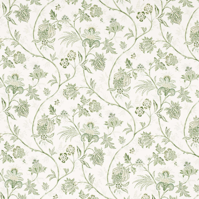 Chinoiserie Vine Leaf Green 5014351 by Schumacher Designer Wallpaper Mark D. Sikes 18.0" - Swanky Fabrics - Chinoiserie Vine Leaf Green 5014351 by Schumacher Designer Wallpaper Mark D. Sikes 18.0" - Swanky Fabrics -