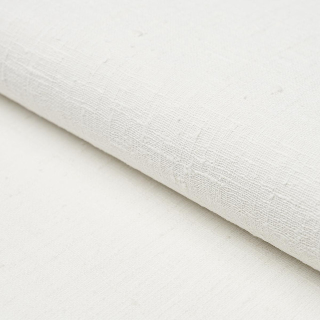 Linen Bark White 5012960 by Schumacher Designer Wallpaper Textured Wallcoverings & Printed Grasscloths - Swanky Fabrics -