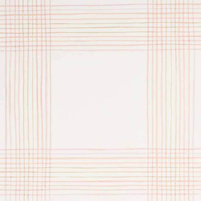 Minerva Plaid Pink 5012372 by Schumacher Designer Wallpaper Plaid Wallcoverings 27.0" - Swanky Fabrics - Minerva Plaid Pink 5012372 by Schumacher Designer Wallpaper Plaid Wallcoverings 27.0" - Swanky Fabrics -