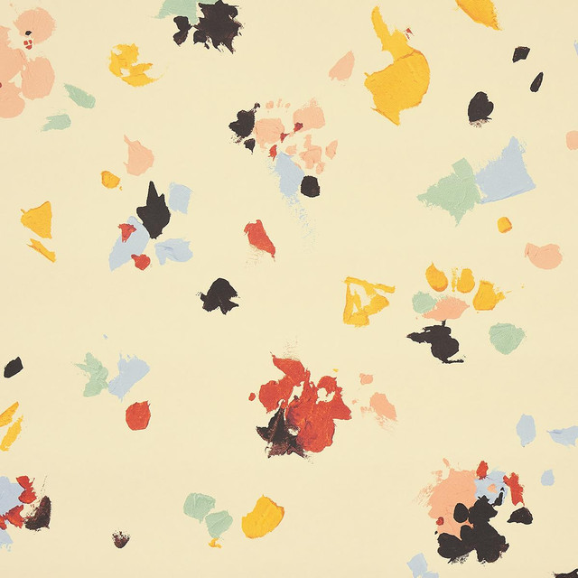 Fairfarren Warm Multi 5014882 by Schumacher Designer Wallpaper Backdrop 54.0" - Swanky Fabrics -