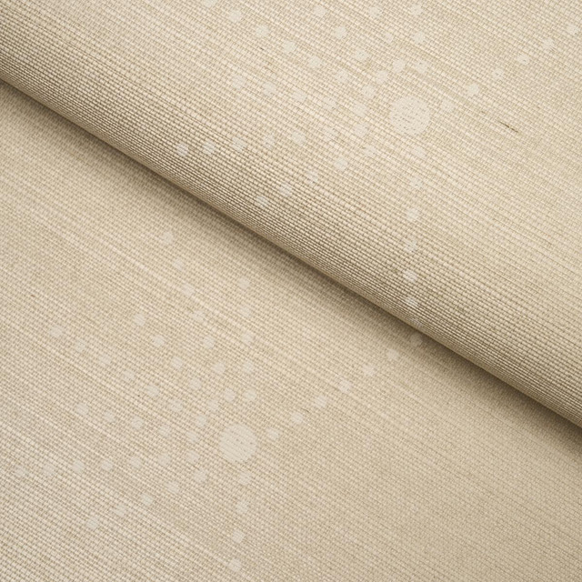 Royre Stripe Sisal Sand 5016721 by Schumacher Designer Wallpaper Textured & Woven Wallcoverings 11.38" - Swanky Fabrics -
