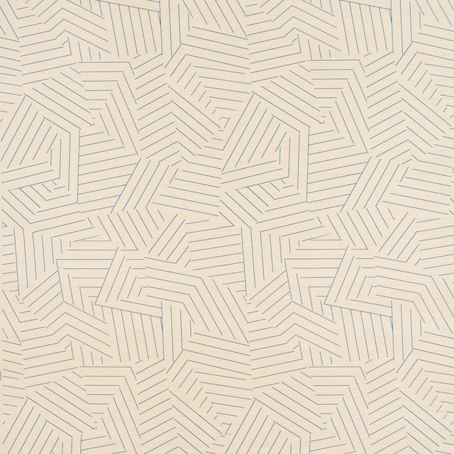 Deconstructed Stripe Sisal Cobalt 5016581 by Schumacher Designer Wallpaper Textured & Woven Wallcoverings 17.0" - Swanky Fabrics - Deconstructed Stripe Sisal Cobalt 5016581 by Schumacher Designer Wallpaper Textured & Woven Wallcoverings 17.0" - Swanky Fabrics -