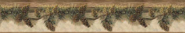Pine Hill Chestnut Branches Wallpaper by Chesapeake Designer Homestead Covers about 7.5 square feet 6-in by 15-ft long roll Prepasted 0 - Swanky Fabrics - Pine Hill Chestnut Branches Wallpaper by Chesapeake Designer Homestead Covers about 7.5 square feet 6-in by 15-ft long roll Prepasted 0 - Swanky Fabrics -