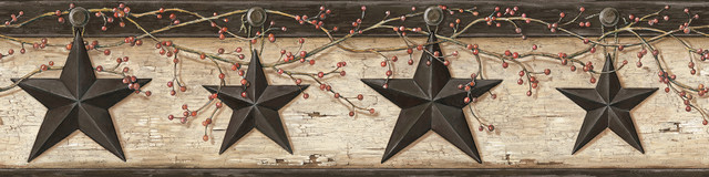 Ennis Charcoal Rustic Barn Star Wallpaper by Chesapeake Designer Homestead Covers about 7.5 square feet 6-in by 15-ft long roll Prepasted 0 - Swanky Fabrics - Ennis Charcoal Rustic Barn Star Wallpaper by Chesapeake Designer Homestead Covers about 7.5 square feet 6-in by 15-ft long roll Prepasted 0 - Swanky Fabrics -