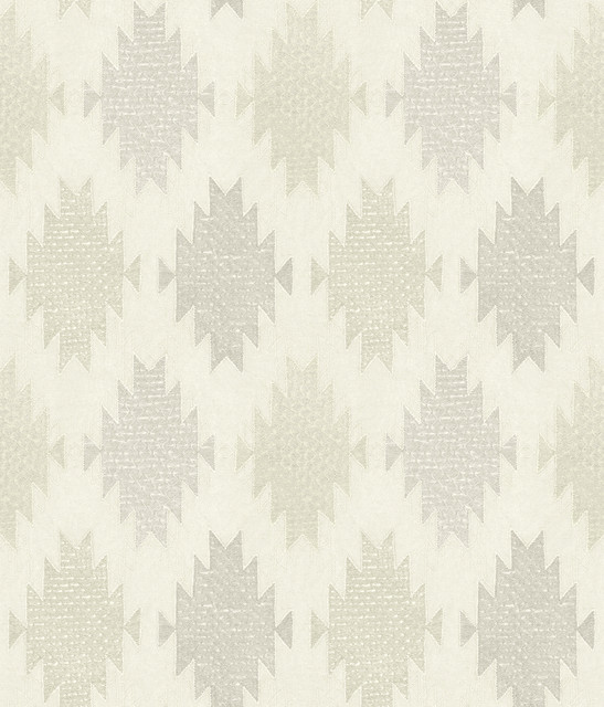 Stitched Heirloom Moss Wallpaper by Chesapeake Designer Yellowstone Covers about 56.4 square feet 20.5-in by 33-ft long roll Prepasted 24 - Swanky Fabrics -