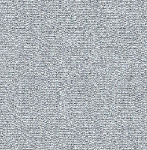 Herringbone Blue Tweed Wallpaper by Advantage Designer Westbury Forest Covers about 56.4 square feet 20.5-in by 33-ft long roll Unpasted 20.9 - Swanky Fabrics - Herringbone Blue Tweed Wallpaper by Advantage Designer Westbury Forest Covers about 56.4 square feet 20.5-in by 33-ft long roll Unpasted 20.9 - Swanky Fabrics -