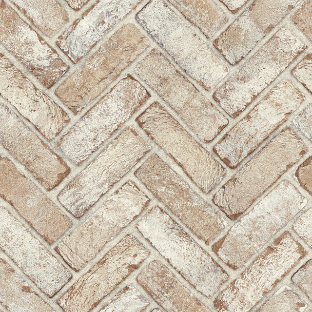 Canelle Rust Brick Herringbone Wallpaper by Chesapeake Designer Wildflower Covers about 56.4 square feet 20.5-in by 33-ft long roll Prepasted 20.5 - Swanky Fabrics - Canelle Rust Brick Herringbone Wallpaper by Chesapeake Designer Wildflower Covers about 56.4 square feet 20.5-in by 33-ft long roll Prepasted 20.5 - Swanky Fabrics -