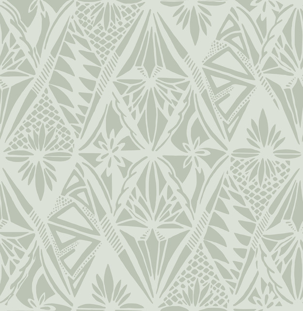 Urbane Sage Diamonds Wallpaper by A-Street Prints Designer Harmony Covers about 56.4 square feet 20.5-in by 33-ft long roll Unpasted 20.86 - Swanky Fabrics -