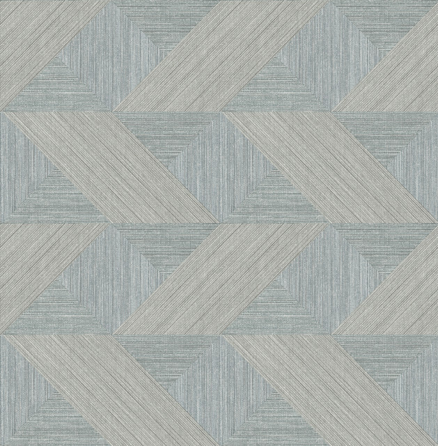 Presley Slate Tessellation Wallpaper by A-Street Prints Designer Solace Covers about 56.4 square feet 20.5-in by 33-ft long roll Unpasted 20.86 - Swanky Fabrics -