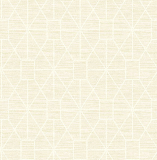 Stevenson Cream Trellis Wallpaper by Advantage Designer Curio Covers about 56.4 square feet 20.5-in by 33-ft long roll Unpasted 10.4 - Swanky Fabrics - Stevenson Cream Trellis Wallpaper by Advantage Designer Curio Covers about 56.4 square feet 20.5-in by 33-ft long roll Unpasted 10.4 - Swanky Fabrics -