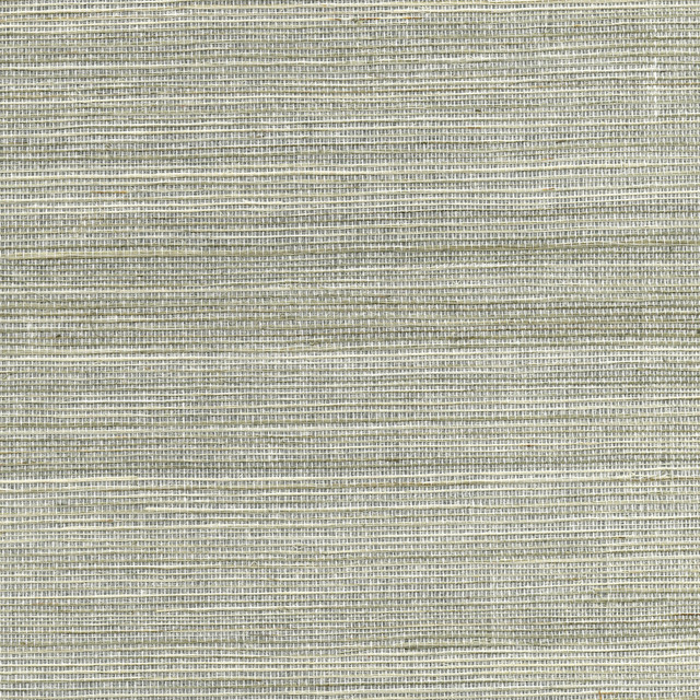 Nathan Silver Grasscloth Wallpaper by Kenneth James Designer Canton Road Covers about 72 square feet 36-in by 24-ft long roll Unpasted 0 - Swanky Fabrics - Nathan Silver Grasscloth Wallpaper by Kenneth James Designer Canton Road Covers about 72 square feet 36-in by 24-ft long roll Unpasted 0 - Swanky Fabrics -