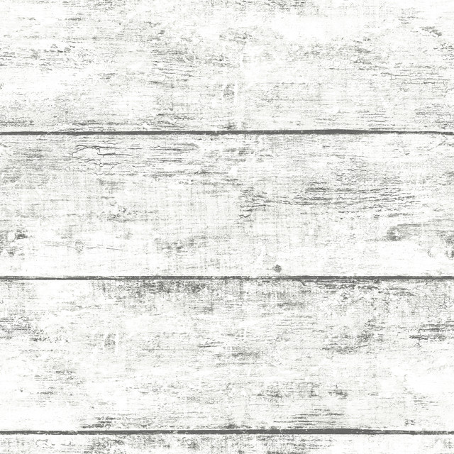 Cabin White Wood Planks Wallpaper by Chesapeake Designer Thoreau Covers about 56.4 square feet 20.5-in by 33-ft long roll Prepasted 20.5 - Swanky Fabrics - Cabin White Wood Planks Wallpaper by Chesapeake Designer Thoreau Covers about 56.4 square feet 20.5-in by 33-ft long roll Prepasted 20.5 - Swanky Fabrics -