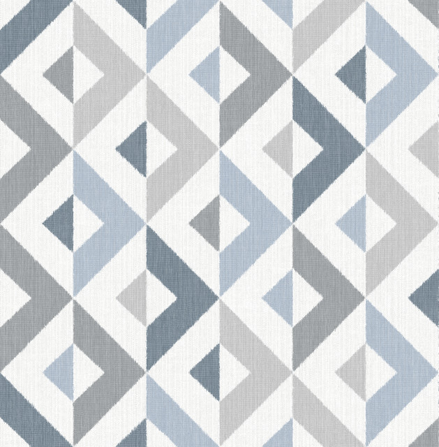 Seesaw Slate Geometric Faux Linen Wallpaper by A-Street Prints Designer Theory Covers about 56.4 square feet 20.5-in by 33-ft long roll Unpasted 20.9 - Swanky Fabrics - Seesaw Slate Geometric Faux Linen Wallpaper by A-Street Prints Designer Theory Covers about 56.4 square feet 20.5-in by 33-ft long roll Unpasted 20.9 - Swanky Fabrics -