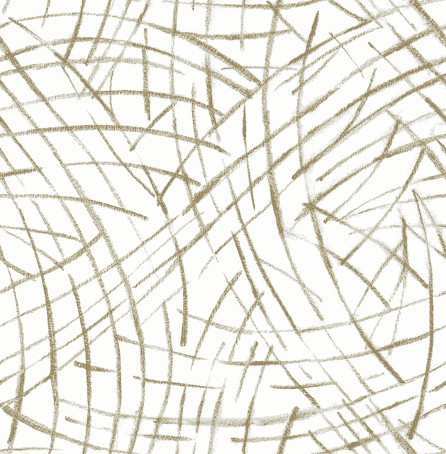 Willy Gold Brushstrokes Wallpaper by A-Street Prints Designer Theory Covers about 56.4 square feet 20.5-in by 33-ft long roll Unpasted 20.9 - Swanky Fabrics - Willy Gold Brushstrokes Wallpaper by A-Street Prints Designer Theory Covers about 56.4 square feet 20.5-in by 33-ft long roll Unpasted 20.9 - Swanky Fabrics -