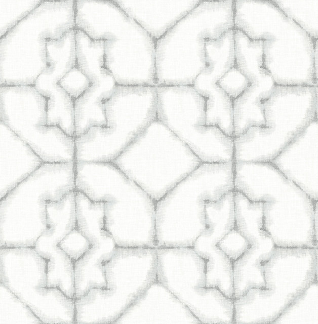 Verandah Grey Shibori Wallpaper by A-Street Prints Designer Theory Covers about 56.4 square feet 20.5-in by 33-ft long roll Unpasted 10.4 - Swanky Fabrics - Verandah Grey Shibori Wallpaper by A-Street Prints Designer Theory Covers about 56.4 square feet 20.5-in by 33-ft long roll Unpasted 10.4 - Swanky Fabrics -
