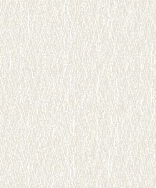Molly Beige Twist Wallpaper by Brewster Designer Textural Essentials Covers about 57.8 square feet 21-in by 33-ft long roll Unpasted 25.2 - Swanky Fabrics -
