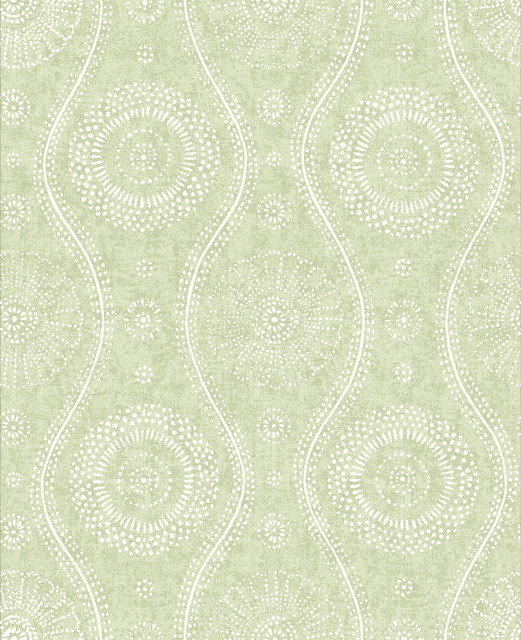 Meadow Painterly Wallpaper by A-Street Prints Designer Signature by Sarah Richardson Covers about 56.4 square feet 20.5-in by 33-ft long roll Unpasted 12.6 - Swanky Fabrics - Meadow Painterly Wallpaper by A-Street Prints Designer Signature by Sarah Richardson Covers about 56.4 square feet 20.5-in by 33-ft long roll Unpasted 12.6 - Swanky Fabrics -