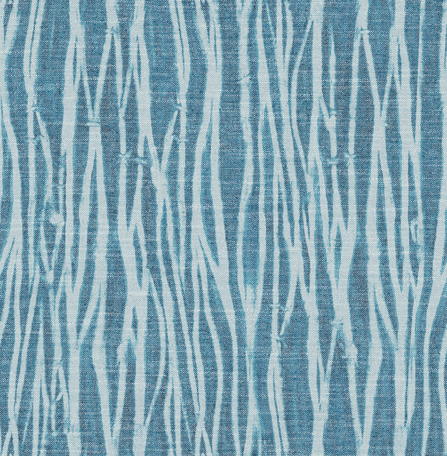 Nazar Indigo Indigo Stripe Wallpaper by A-Street Prints Designer Scott Living II Covers about 56.4 square feet 20.5-in by 33-ft long roll Unpasted 20.9 - Swanky Fabrics -