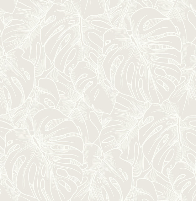 Balboa White Botanical Wallpaper by A-Street Prints Designer Scott Living Covers about 56.4 square feet 20.5-in by 33-ft long roll Unpasted 21.1 - Swanky Fabrics - Balboa White Botanical Wallpaper by A-Street Prints Designer Scott Living Covers about 56.4 square feet 20.5-in by 33-ft long roll Unpasted 21.1 - Swanky Fabrics -
