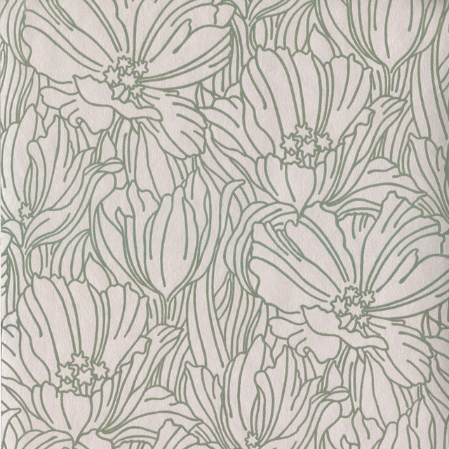 Selwyn Flock Sage Floral Wallpaper by A-Street Prints Designer Revival Covers about 56.4 square feet 20.5-in by 33-ft long roll Unpasted 21 - Swanky Fabrics - Selwyn Flock Sage Floral Wallpaper by A-Street Prints Designer Revival Covers about 56.4 square feet 20.5-in by 33-ft long roll Unpasted 21 - Swanky Fabrics -