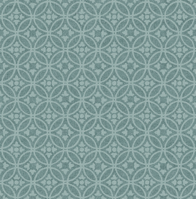 Larsson Teal Ogee Wallpaper by A-Street Prints Designer Revival Covers about 56.4 square feet 20.5-in by 33-ft long roll Unpasted 20.9 - Swanky Fabrics - Larsson Teal Ogee Wallpaper by A-Street Prints Designer Revival Covers about 56.4 square feet 20.5-in by 33-ft long roll Unpasted 20.9 - Swanky Fabrics -
