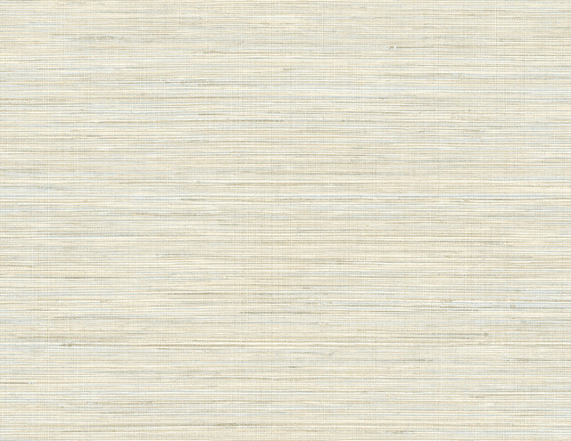 Baja Grass Blue Texture Wallpaper by Kenneth James Designer Palm Springs Covers about 60.8 square feet 27-in by 27-ft long roll Unpasted 21 - Swanky Fabrics -