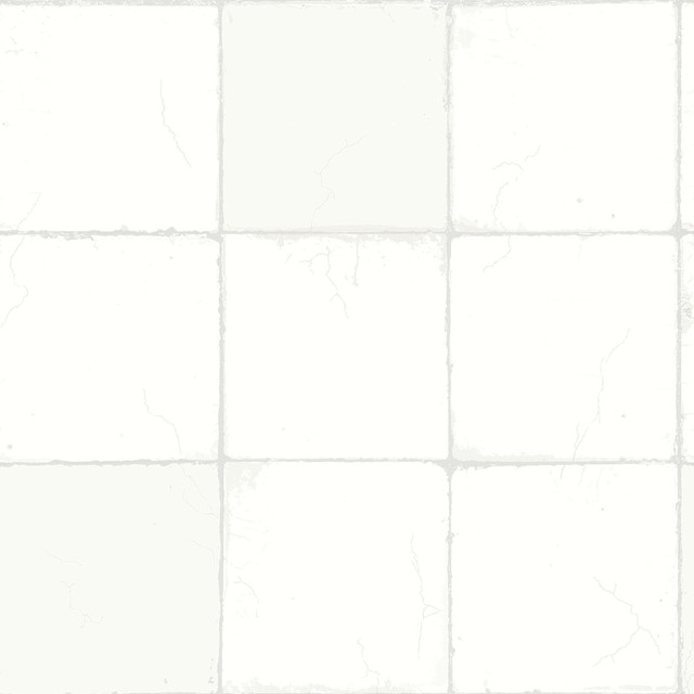 Capri Off White Tiles Wallpaper by Wall Vision Designer In Bloom Covers about 57.8 square feet 21-in by 33-ft long roll Unpasted 21 - Swanky Fabrics - Capri Off White Tiles Wallpaper by Wall Vision Designer In Bloom Covers about 57.8 square feet 21-in by 33-ft long roll Unpasted 21 - Swanky Fabrics -