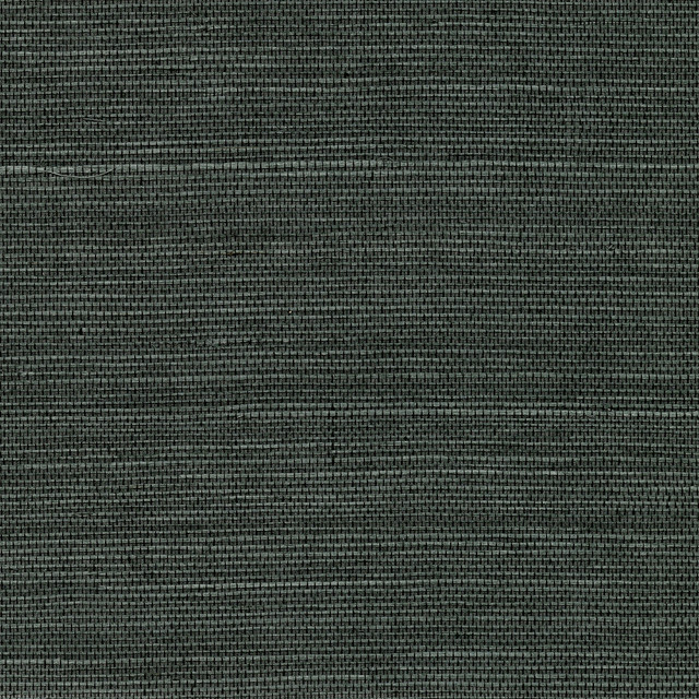 Kowloon Charcoal Sisal Grasscloth Wallpaper by Advantage Designer Grasscloth Portfolio Covers about 72 square feet 36-in by 24-ft long roll Unpasted 0 - Swanky Fabrics - Kowloon Charcoal Sisal Grasscloth Wallpaper by Advantage Designer Grasscloth Portfolio Covers about 72 square feet 36-in by 24-ft long roll Unpasted 0 - Swanky Fabrics -