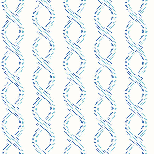 Helix Blue Stripe Wallpaper by A-Street Prints Designer Geometrie Covers about 56.4 square feet 20.5-in by 33-ft long roll Unpasted 4.12 - Swanky Fabrics - Helix Blue Stripe Wallpaper by A-Street Prints Designer Geometrie Covers about 56.4 square feet 20.5-in by 33-ft long roll Unpasted 4.12 - Swanky Fabrics -