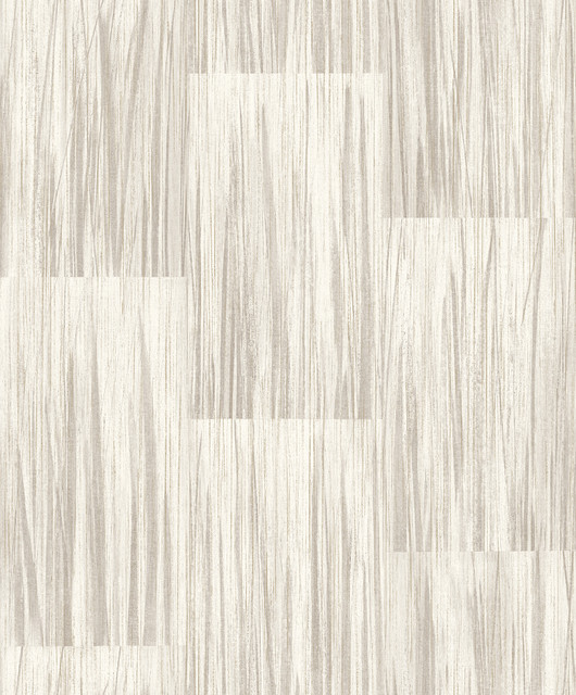 Soren Taupe Striated Plank Wallpaper by Advantage Designer Geo & Textures Covers about 57.5 square feet 20.9-in by 33-ft long roll Unpasted 0 - Swanky Fabrics - Soren Taupe Striated Plank Wallpaper by Advantage Designer Geo & Textures Covers about 57.5 square feet 20.9-in by 33-ft long roll Unpasted 0 - Swanky Fabrics -