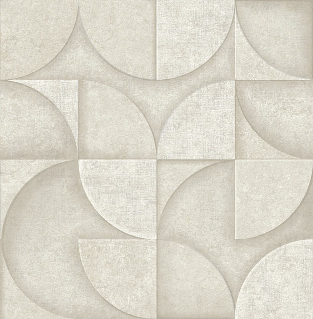 Addison Stone Retro Geo Wallpaper by Advantage Designer Fusion Covers about 56.4 square feet 20.5-in by 33-ft long roll Unpasted 20.9 - Swanky Fabrics - Addison Stone Retro Geo Wallpaper by Advantage Designer Fusion Covers about 56.4 square feet 20.5-in by 33-ft long roll Unpasted 20.9 - Swanky Fabrics -