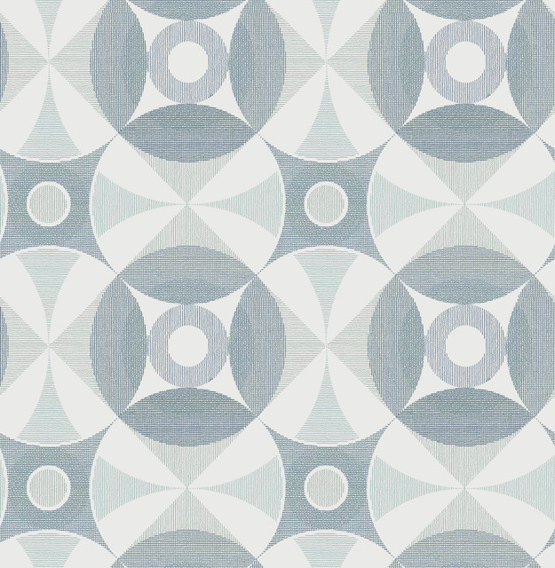 Ellis Teal Geometric Wallpaper by A-Street Prints Designer Folklore Covers about 56.4 square feet 20.5-in by 33-ft long roll Unpasted 10.4 - Swanky Fabrics - Ellis Teal Geometric Wallpaper by A-Street Prints Designer Folklore Covers about 56.4 square feet 20.5-in by 33-ft long roll Unpasted 10.4 - Swanky Fabrics -