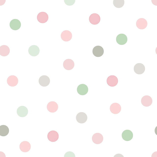 Jubilee Pink Dots Wallpaper by Chesapeake Designer Fable Covers about 57.5 square feet 20.9-in by 33-ft long roll Unpasted 20.9 - Swanky Fabrics - Jubilee Pink Dots Wallpaper by Chesapeake Designer Fable Covers about 57.5 square feet 20.9-in by 33-ft long roll Unpasted 20.9 - Swanky Fabrics -