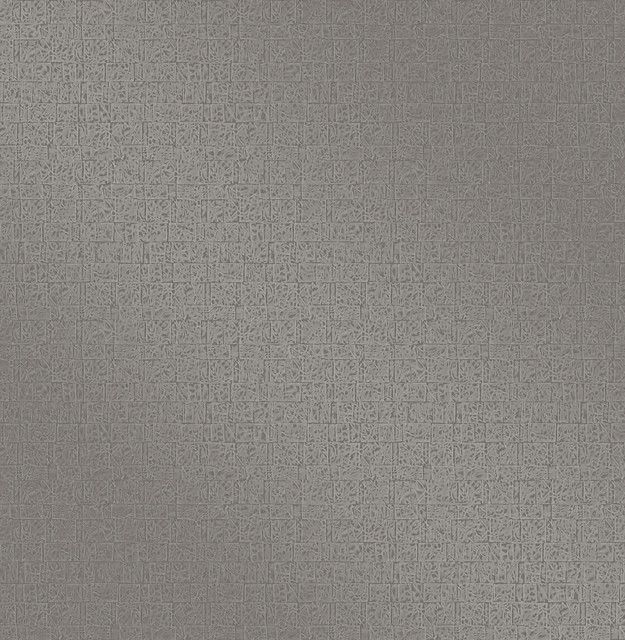 Urbana Grey Geometric Texture Wallpaper by Decorline Designer Essence Covers about 56.4 square feet 20.5-in by 33-ft long roll Unpasted 20.8 - Swanky Fabrics -