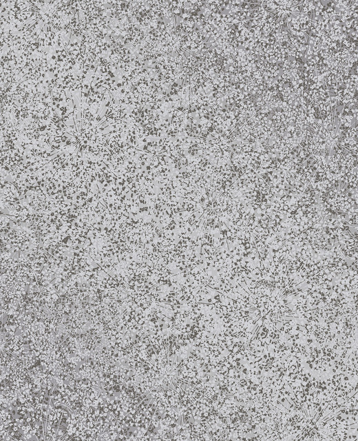 Dandi Grey Floral Wallpaper by Decorline Designer Essence Covers about 56.4 square feet 20.5-in by 33-ft long roll Unpasted 25 - Swanky Fabrics -