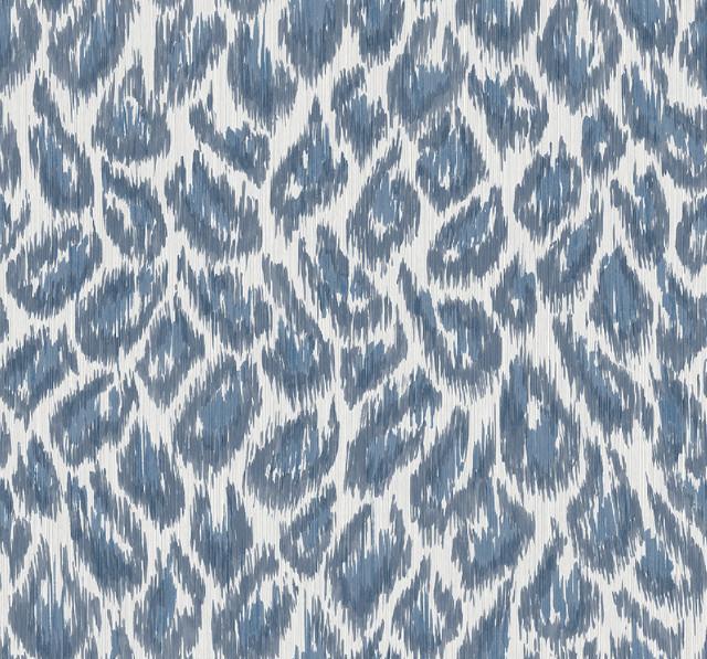 Electra Blue Leopard Spot String Wallpaper by A-Street Prints Designer Daylight Covers about 60.8 square feet 27-in by 27-ft long roll Unpasted 25.25 - Swanky Fabrics - Electra Blue Leopard Spot String Wallpaper by A-Street Prints Designer Daylight Covers about 60.8 square feet 27-in by 27-ft long roll Unpasted 25.25 - Swanky Fabrics -