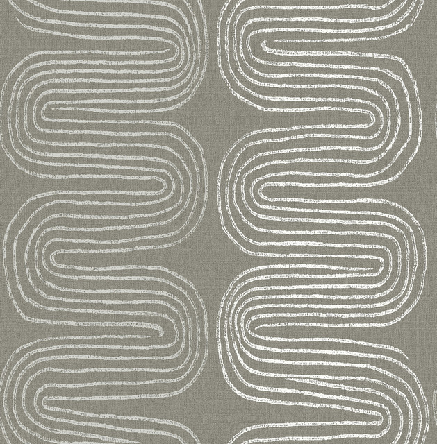 Zephyr Brown Abstract Stripe Wallpaper by A-Street Prints Designer Celadon Covers about 56.4 square feet 20.5-in by 33-ft long roll Unpasted 20.9 - Swanky Fabrics - Zephyr Brown Abstract Stripe Wallpaper by A-Street Prints Designer Celadon Covers about 56.4 square feet 20.5-in by 33-ft long roll Unpasted 20.9 - Swanky Fabrics -
