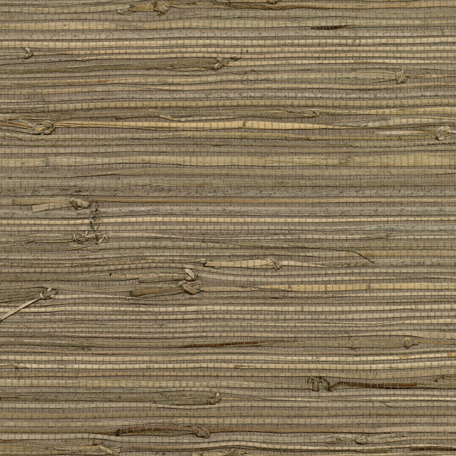 Anhui Brown Grasscloth Wallpaper by Kenneth James Designer Canton Road Covers about 72 square feet 36-in by 24-ft long roll Unpasted 0 - Swanky Fabrics - Anhui Brown Grasscloth Wallpaper by Kenneth James Designer Canton Road Covers about 72 square feet 36-in by 24-ft long roll Unpasted 0 - Swanky Fabrics -
